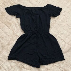 Abercrombie & Fitch Black Jumpsuit